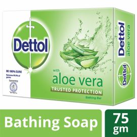 Dettol Soap Aloe Vera 75gm Bathing Bar Soap