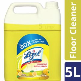 Lizol Floor Cleaner Citrus - 5 Litre