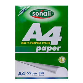 Sonali A4 Size Printing Paper 70 GSM 1 Ream